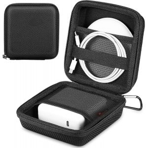 Sac &Eacute;lectronique Pour Souri Et Chargeur De Macbook, &Eacute;tui Rigide Antichoc Sac De Rangement Pour C&acirc;ble, Chargeur, Cl&eacute; Usb, Batterie, Disque Dur, Accessoires Multim&eacute;dias, (Noir) - Neuf