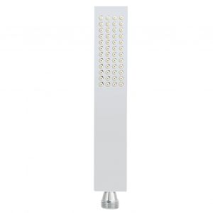 HJLIAN Pommeau de douche a main carre plat G1/2 en cuivre pour salle de bain, pour maison, hotel - Neuf