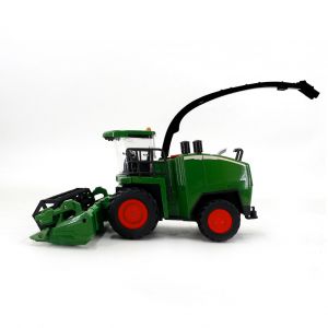 Moissonneuse télécommandée pour camion, jouet de récolte 1/24 2,4 GHz, télécommande pour agriculteur, effets sonores de lumière de fumée avec tête de récolte remplaçable - Neuf
