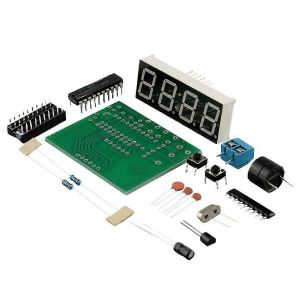 Kit d'horloge &eacute;lectronique num&eacute;rique &agrave; 4 chiffres,horloge num&eacute;rique &agrave; microcontr&ocirc;leur - Neuf