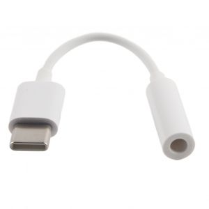 adaptateur jack audio type C vers 3,5 mm pour casque Huawei M10/P20/Xiaomi Mix2/Note3 - Neuf