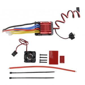 Controleur De Vitesse Electronique Esc 80a A Balais, Etanche, A Dissipation Thermique, Pour Voitures Rc 1/8 Et 1/10 - Neuf