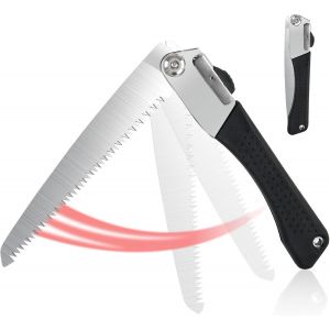 Scie Pliante Multifonction,Scie À Bois,Egoine,Scie À Élaguer 21cm Sk-4 Acier,Élagage Jardinage Camping Scie À Main Pliable Pour Branches Arbres,Bushcraft Materiel,Outils Jardinage - Neuf