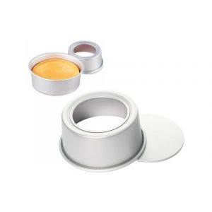 Moule &Agrave; G&acirc;teau Rond De 20 Cm Avec Fond Amovible &iquest; Moule De Cuisson En Alliage D'aluminium - Neuf