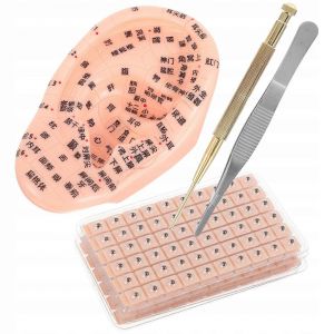 Fournitures De Massage Point Auriculaire Autocollant Oreille Acupression Autocollants Sonde - Neuf