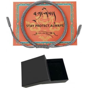 Trahoo-Bracelet Rouge, Bracelet En Tissu Kabbale, Protection B&eacute;b&eacute;, Hommes, Femmes, Porte-Bonheur Tib&eacute;tain Fait Main, Porte-Bonheur Bouddhiste, Tiss&eacute; - Neuf