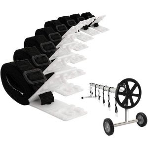 Kit de fixation pour enrouleur de couverture solaire de piscine Gorgeousy, Piscine - Neuf