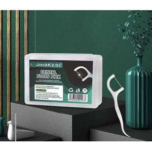 Fil Dentaire 300 Pièces, Bâtonnets De Fil Dentaire Avec Porte-Cure-Dents, Fil Dentaire/Fil Dentaire Interdentaire, Bâtonnets De Fil Dentaire Jetables/Nettoyage Des Dents - Neuf