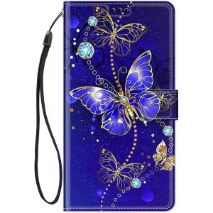 (Style 10)Chooseu Cas Pour Huawei P Smart 2019 Cas En Cuir Avec Du Silicone Résistant Aux Chocs De Portefeuille De Cas De Chiquenaude Et Folio Stand De La Fonction Élégant Motif P - Neuf