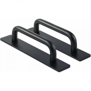 Poignée de porte autocollante de 148 mm, 2 pièces, noir mat, pour armoires de cuisine, tiroirs et placards (noir mat) - Neuf