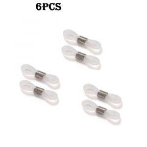 Cha&icirc;ne De Lunettes En M&eacute;tal Coeur De P&ecirc;che, Cha&icirc;ne Suspendue Pour Masque, Cha&icirc;ne De Lunettes En M&eacute;tal Pour Femmes, Lani&egrave;re Pour Lunettes--02 White - Neuf