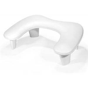 Repose Main Ongle; Pu Cuir Coussin Manucure Repose Main Type U Coussin Ongle Repose Main Et Pose Main Manucure Pour Femmes, Filles Et Manucures Pose Main Manucure(Blanc) - Neuf