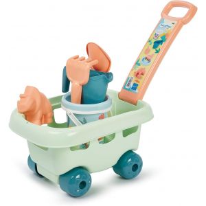Mdy-Jouets - 465 - Chariot Dino Garni - Jeu De Plage Pour Enfant - Dès 18 Mois - Origine France Garantie - Neuf