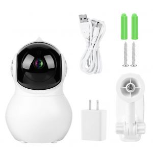 Camera de securite sans fil 720P 100-240 V, reseau CCTV, vision nocturne infrarouge, WiFi (prise americaine) - Neuf