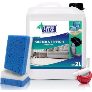 Nettoyant pour tissus d'ameublement et tapis Concentr&eacute; pour tous les types de tissus d'ameublement, moquettes, si&egrave;ges de voiture, canap&eacute;s ou fauteuils Contenu : 500 ml - Neuf