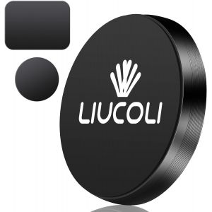 Kal-Aimant Téléphone Voiture, Support Téléphone Voiture Magnétique - Porte Téléphone Voiture Compatible Avec Iphone Samsung Galaxy/Note Huawei Etc. - Neuf