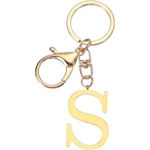 KAL-Porte-Clés Avec Lettre Initiale, Lettre De A À Z, Porte-Clés Mignon En Métal Pour Sacs À Main - Neuf
