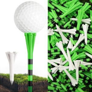 Lot De 100 Tees De Golf En Plastique Incassable De 80 Tees Avec 20 Tees En Fer M&eacute;lang&eacute;s,Durables,Longs Et Courts Pour Tirs En Fer R&eacute;duisant La Friction.[B1123] - Neuf