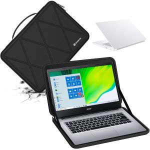 Housse De Protection Rigide En Eva Compatible Avec Acer Spin 3 Laptop-Sp314-55-34Ur, Spin 3 Sp314-55N-76Ex 2 En 1 (X8029) - Neuf