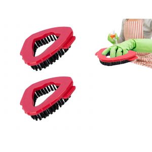 Lot de 2 t&ecirc;tes de brosse de rechange pour balai &agrave; franges rotatif O Cedar EasyWring. - Neuf