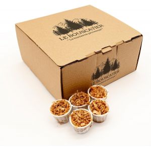 ERYI-50/60U Allume-Feu Premium En Sciure Et Cire Végétale Dans Une Capsule En Papier 100% Naturel Pour Feux De Camp, Barbecue, Grill, Cheminée Poêle À Bois, Combustion De 10 À 15Mins - Neuf