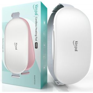 Ceinture Chauffante Regle Douloureuse, Ceinture Lombaire Chauffante, Grande Taille Menstruelle Chauffante, Coussin Chauffant Pour Regles Douloureuses, Cadeau Pour Filles Et Femmes, Beige - Neuf