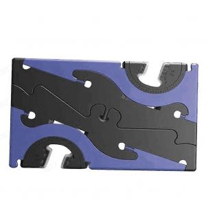 Support de t&eacute;l&eacute;phone portable violet pliable avec rotation pour tr&eacute;pied universel - Neuf