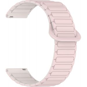 Kal-Bracelet De Montre Magnétique En Silicone - 18 Mm, 19 Mm, 20 Mm, 21 Mm, 22 Mm, 24 Mm - Bracelet De Rechange Réglable Pour Homme Et Femme - Entièrement Magnétique, Facile À Ajuster - Neuf
