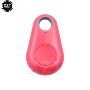Traceur Bluetooth Intelligent Anti-Perte,1 Pièce,Portefeuille Pour Enfants,Détecteur De Clé,Localisateur Gps,Alarme - Rouge-B4536 - Neuf