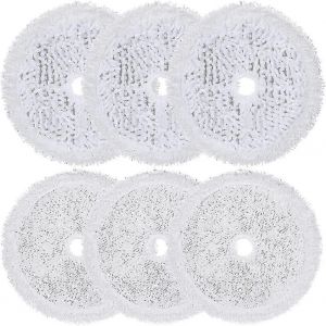 Tampons de vadrouille de rechange r&eacute;utilisables compatibles pour Bissell 3115 Spinwave - Neuf