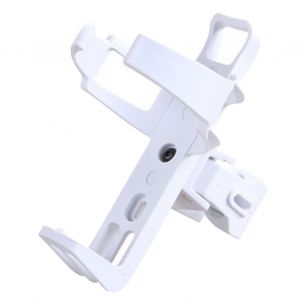 Porte-Bidon De Velo Blanc Rotatif, Pratique, Flexible Et Stable, En Plastique - Neuf