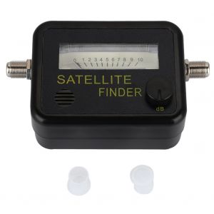 Detecteur de satellite 9501 avec fond noir et detecteur de satellite jaune 13-18 V CC - Neuf