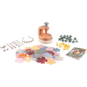 Mevronisshop-Cr&eacute;a - Set Bijoux Fleurs - Activit&eacute; Manuelle - Cr&eacute;ation De Bijoux - Nombreux Accessoires - A Partir De 3 Ans - Fabricatio Fran&ccedil;aise - Neuf