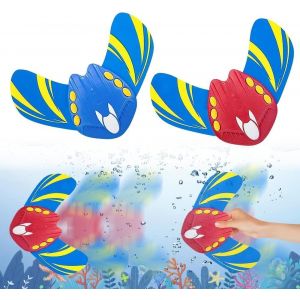 KAL-Jouets De Plongée Pour Enfants, 2 Pièces Jouet De Piscine Pour Enfants Diable Poisson, Jouet De Natation Pour Piscine, Poisson Sous Eau Été Cadeau Pour Garçon Fille - Neuf