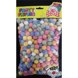Boules Dancing Multicolores - Papier M&acirc;ch&eacute; - 500 Pi&egrave;ces - Pour Sarbacanes - Mixte - Neuf