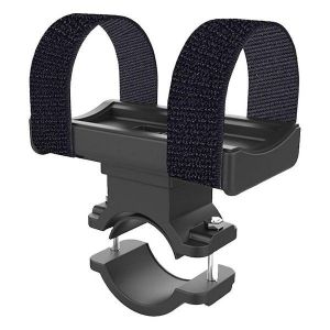 Support De Lampe Torche Pour Guidon Durable ¿ Support De Lampe Torche Sécurisé Pour Vélos, Pince Polyvalente Pour Appareils Photo Et Éclairages, Installation Facile - Neuf