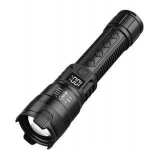Lampe Torche Zoom D'extérieur Rechargeable Usb | Puissante Lampe De Poche Led Avec Zoom Portable, Lampe De Poche Extérieure Haute Luminosité Pour Le Camping, La Randonnée, - Neuf