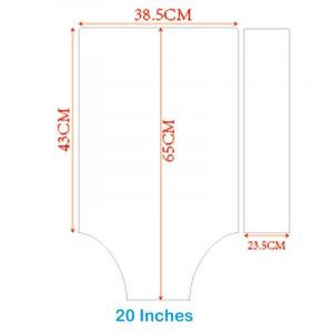 1 pcs protection voyage valise housse anti-poussi&egrave;re housse de protection 20 pouces - Neuf