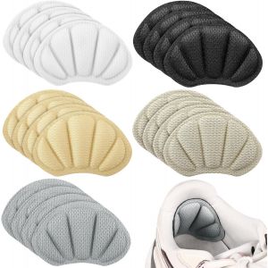 Kalanka-10 Pairs Coussinets Talon, Auto-Adhésif Plaquettes À Talon, Antidérapants Protege Talon Chaussure Femmes Et Hommes Pour Empêche Frottements Ampoules Chaussures Grandes - Neuf