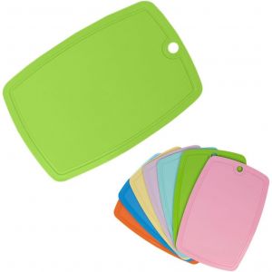 Senior-1 Planche &Agrave; D&eacute;couper En Plastique Avec Rainure Profonde Pour Jus | 5 Mm D'&eacute;paisseur Antid&eacute;rapante Pour Cuisine | Planche &Agrave; D&eacute;couper Id&eacute;ale Pour La Viande, Les Fruits Et Les L&eacute;gumes (V[L1539] - Neuf