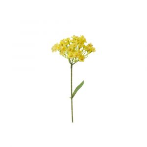 TIGE LANTANA ARTIFICIEL 70CM JAUNE - Neuf