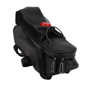 Hjlian Sac De Rangement Portable Et Etanche Pour Selle De Velo Avec Feu Arriere - Neuf