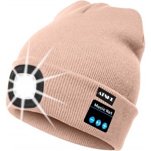 Led Bluetooth Bonnet Lumineux, Rechargeable Usb Rechargeable Musical Running Chapeau Ultra Lumineux 4 Led Lampe Étanche Utilisation Lumière Pour Ski Randonnée Camping Vélo - Neuf