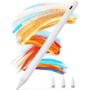 KALANKA-KINGONE Charge Rapide Stylet pour iPad 2018&iquest;2025, Pencil ipad USB-C avec rejet de Paume et d&eacute;tection d&iquest;Inclinaison, Compatible iPad 11/10/9/8/7/6, Pro M4/12.9/11/13"", Air 3/4/5/M2/M3, Mini 7/ - Neuf