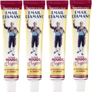 Kalanka-Dentifrice Formule Rouge L'original 75 Ml - Lot De 4 - Neuf