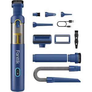 MEVRONISSHOP-Slim V8 Apex Aspirateur sans Fil pour Voiture,Haute Puissance D'aspiration 19000Pa,Charge Rapide USB-C 2,5 Heures,4 en 1 Aspirateur et Souffleur d'air et Pompe &agrave; Air et Pompe sous Vide ( - Neuf