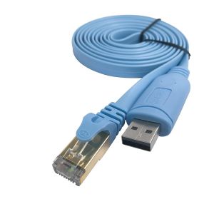 Sh-Rj45P Câble Usb À Console Avec Puce Pl2303Gt Pour Routeurs Commutateurs 1.8M/5.9Ft[Z1850] - Neuf