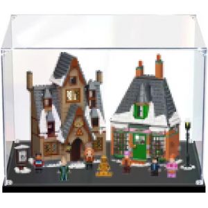 1 pi&egrave;ce 70x30x40cm Vitrine en Acrylique Transparente Anti - poussi&egrave;re 3mmGrande Bo&icirc;te de pr&eacute;sentatio pour Lego Model Pop Mart Labubu 400% Doll - Neuf