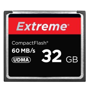 Carte Compact Flash 32 Go-Vitesse de lecture 400X,jusqu'à 60 Mo/s- - Neuf