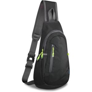Small Sling Bag, Lightweight Crossbody Backpack For Men Women Shoulder Bag For Sports And Outdoor[H1146] - Neuf